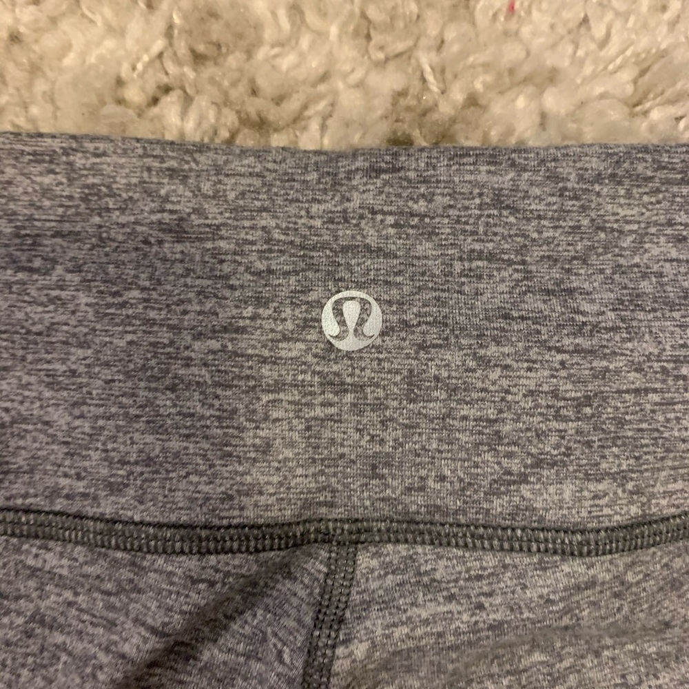 Lulu Lemon high waisted grey leggings